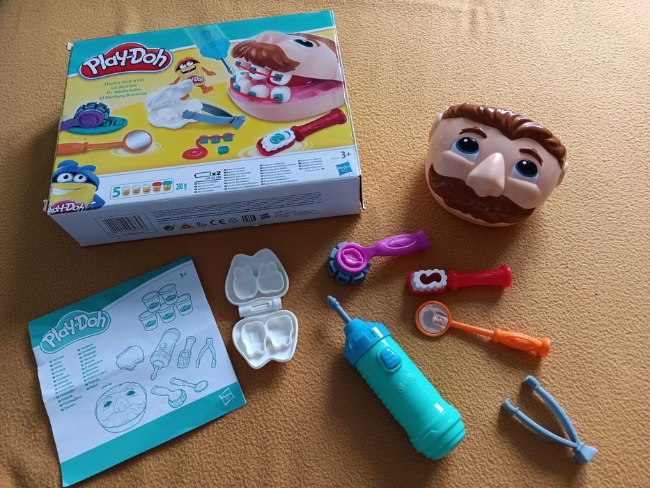 Play-Doh dentysta stomatolog (Karton+instrukcja)
