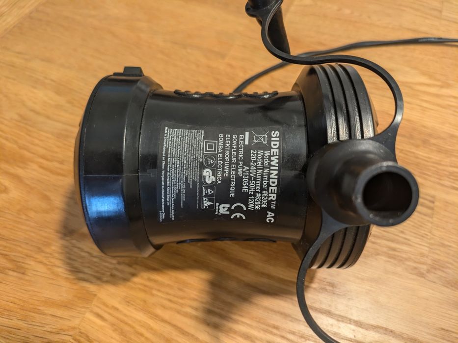 Bomba de ar elétrica Sidewinter