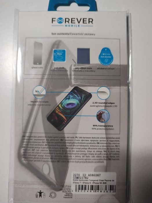 IPhone 7/8/SE 20220 szkło