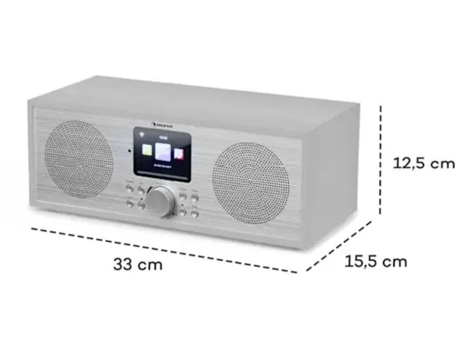 Интернет радио стереосистема Auna Silver Star