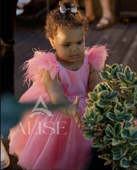 Платье на годик (аренда) 80-86 размер