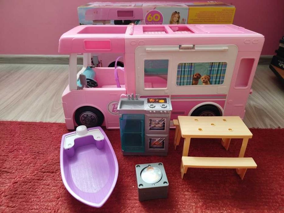 Barbie kamper 3x1