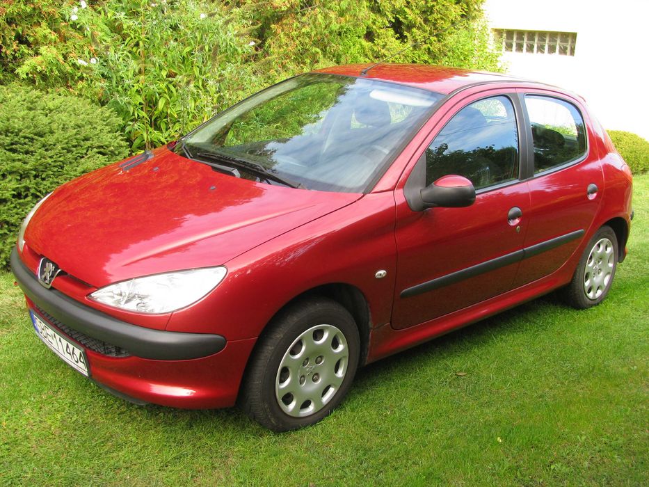Peugeot 206 1,4 73KM krajowy jeden właściciel.