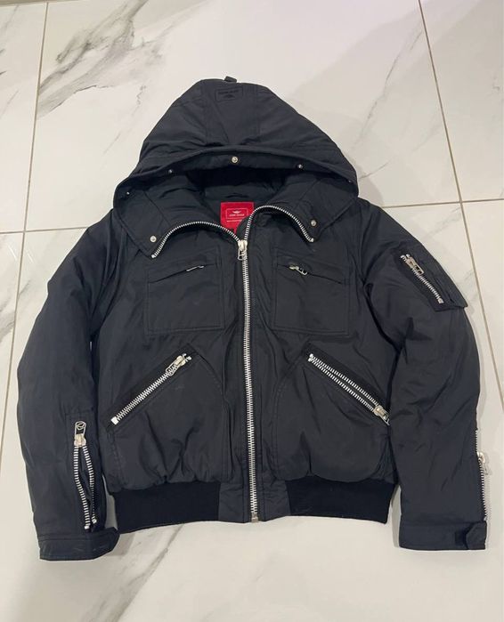 bomber jacket snow image