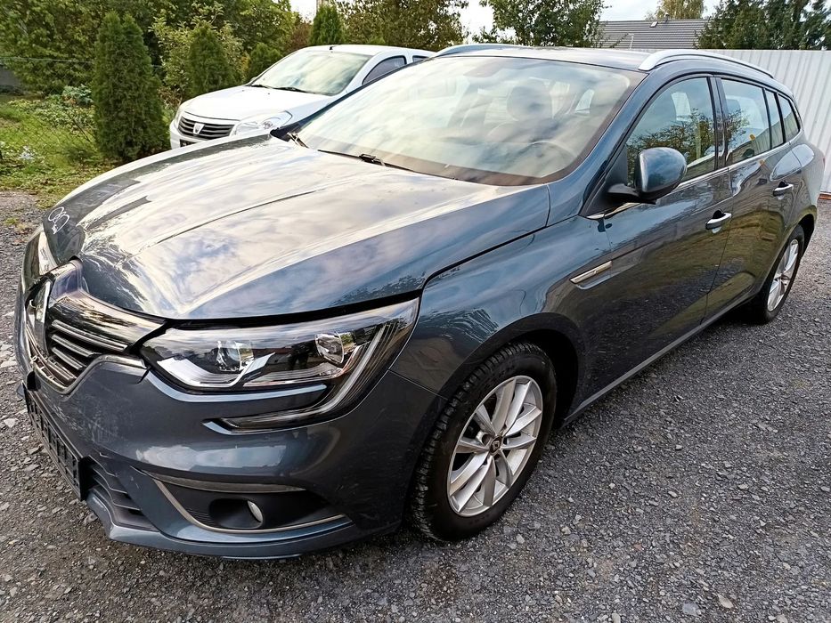 Renault Megane Lekko Uszkodzony 1 Właściciel , Poł Skóra, 100 TYS KM z Niemiec