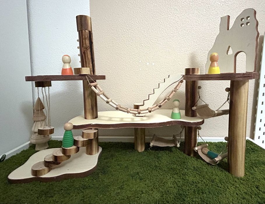 Casa da árvore brinquedo Sensorial