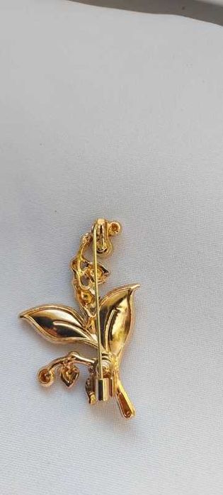 Broszka czterolistna koniczynka