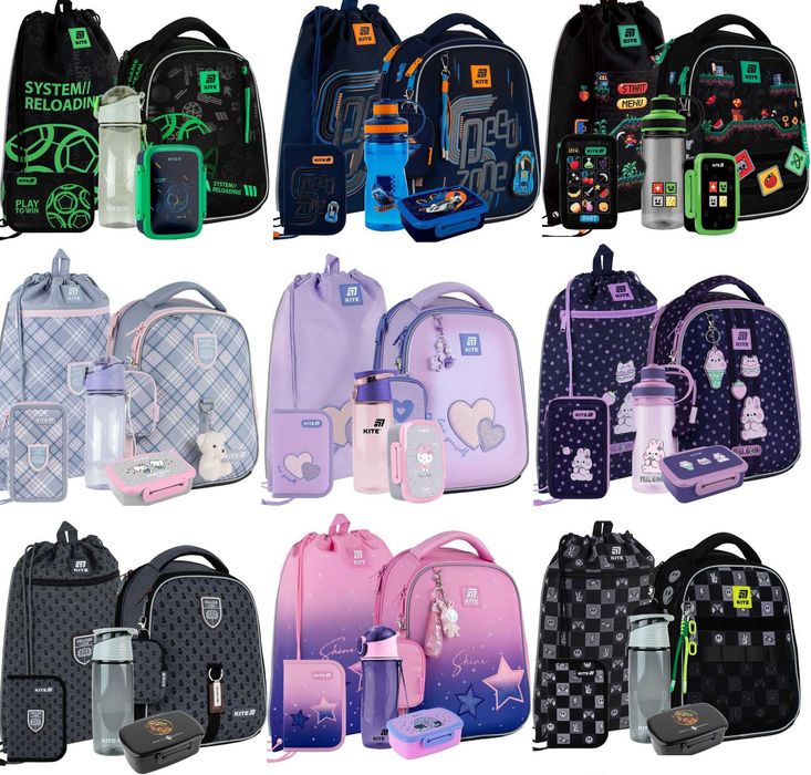 Шкільний рюкзак Kite Education каркасний K25-555S