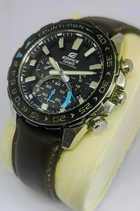 Casio Edifice Solar 10 BAR | Sapphire | Chronograph | 47mm