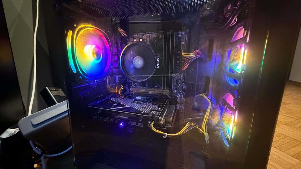 komputer do gier Ryzen 5/Nvidia RTX 3060 12GB /16GB RAM /1 TB SSD m.2 /Windows 11