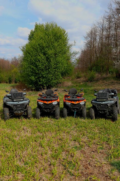 Quady 4x4 CF Moto 850 / 520L EPS  – Wynajem  Transport Wypożyczalnia
