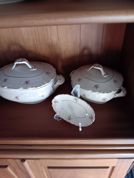 Serviço em Porcelana C.F Viana anos 50