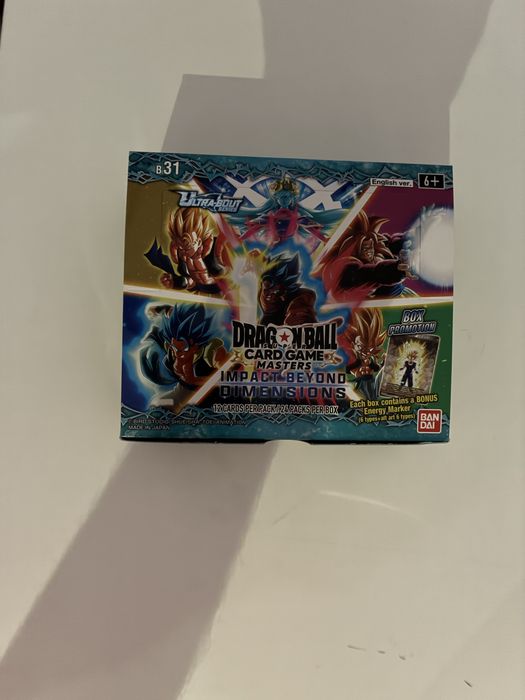 Dragon ball BT31 -> impact beyond dimensions