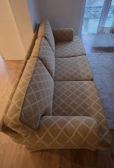 Sofá 3 Lugares em Tecido Italiano – Impermeabilizado – 2,15m