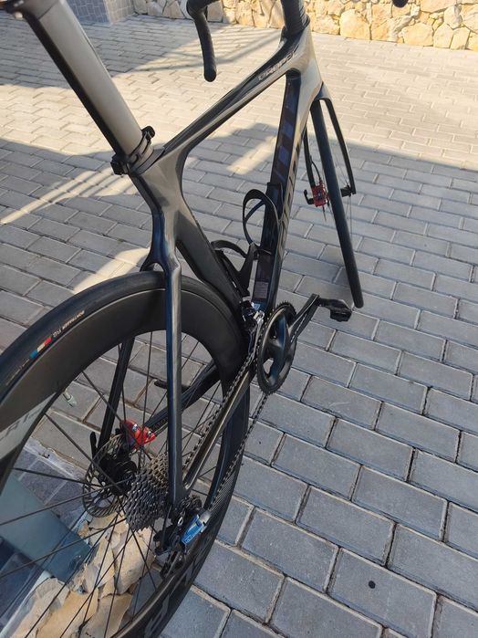 Bicicleta em carbono