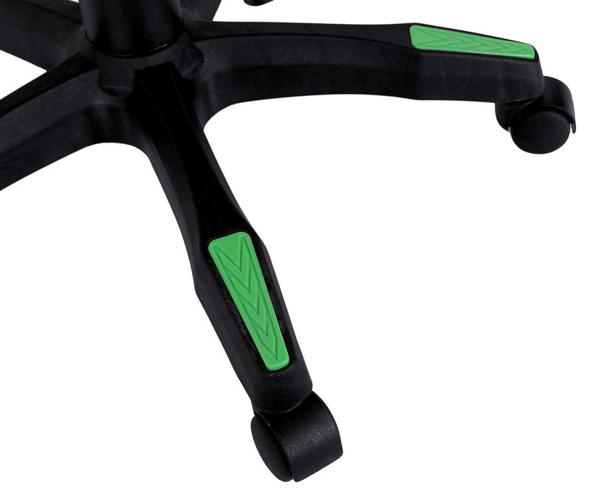 Fotel Gamingowy z podnóżkiem INFINI ESPACE Green