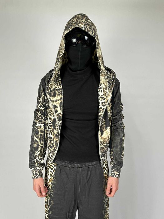 Худі Ksubi Mowalola Trakpant Black Cheetah hoodie зипка кофта худи зіп