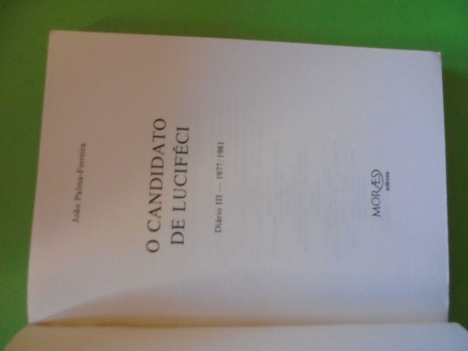 Ferreira (João Palma);O Candidato de Luciféci