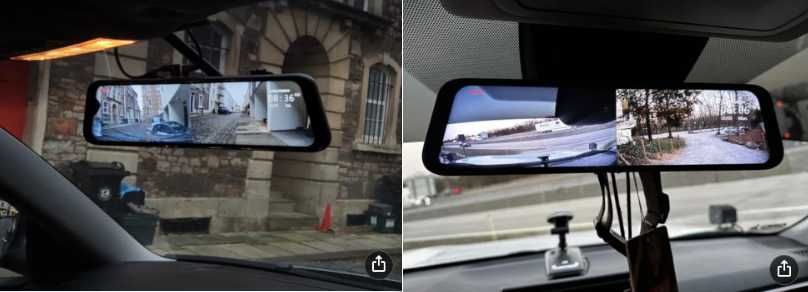 ТОПціна! ЗЕРКАЛО H90+Карта32гБ відеореєстратор ЖК"10" 2камери1920х1080