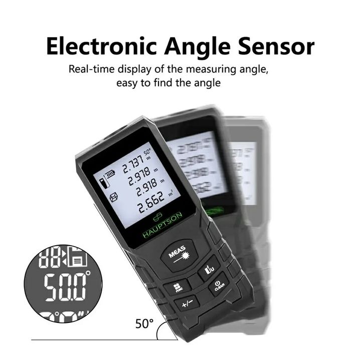 Medidores de áreas digitais a laser 50M