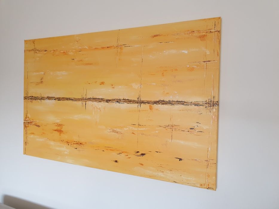 Quadro abstrato 130x80 cm