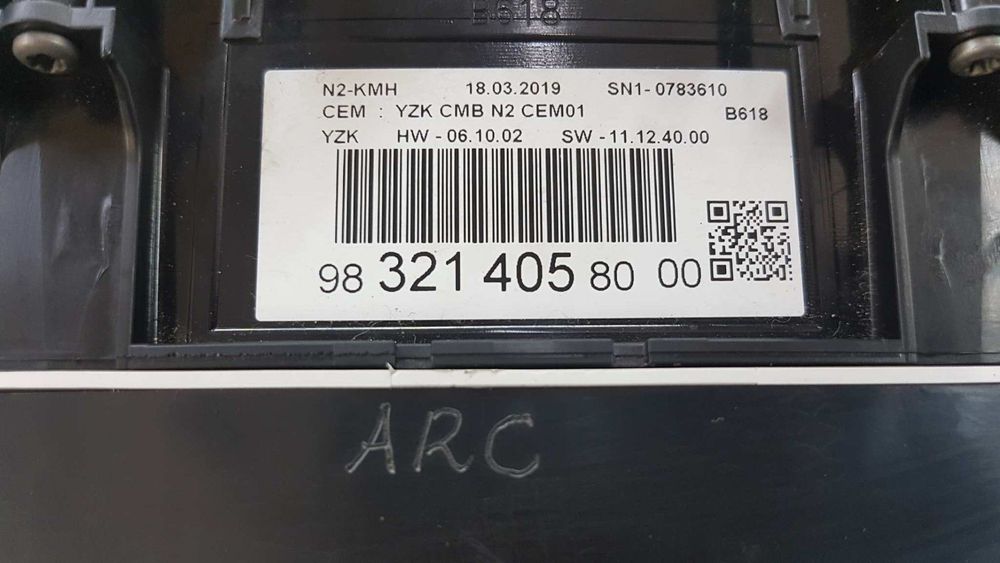 QUADRANTE CITROEN C3 FEEL