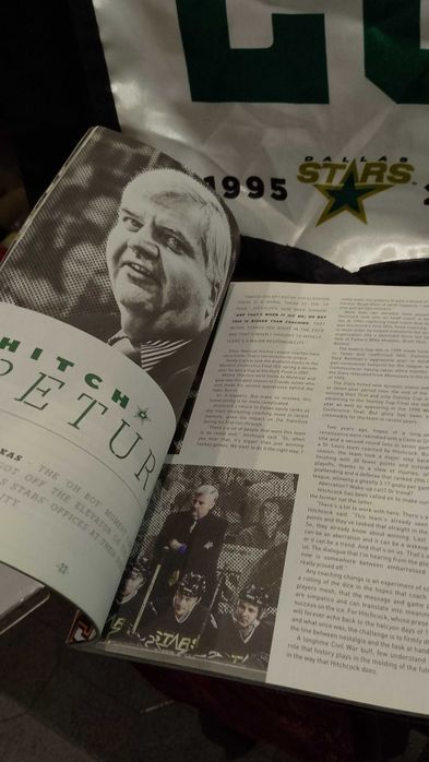 Jere Lehtinen - Revista Dallas Stars + Galhardete