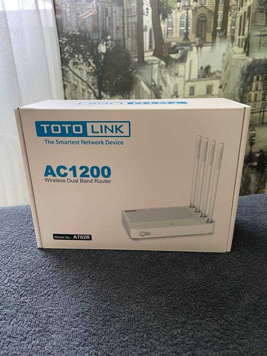 Бездротовий маршрутизатор TotoLink А702R (wifi-роутер) з гарантією 2 р