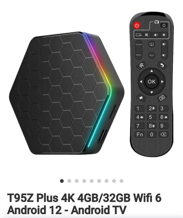 Box Android T95 hexagonal