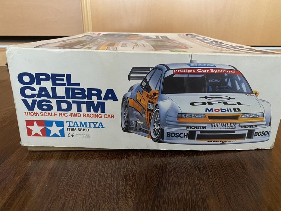 Opel Calibra V6 DTM 1/10 R/C 4 AWD carro corrida