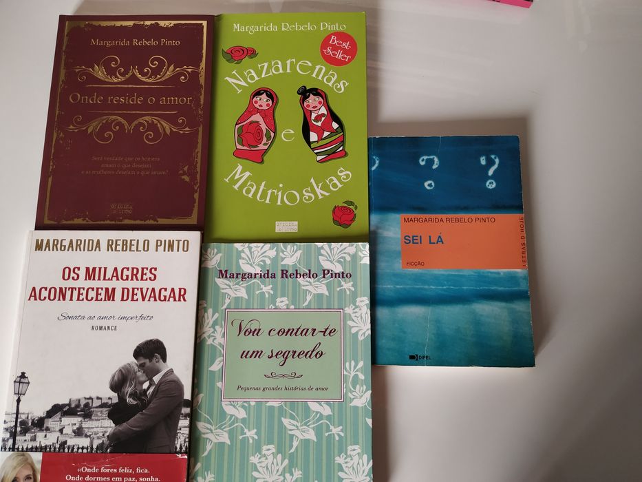 Conjunto 10 Livros Margarida Rebelo Pinto