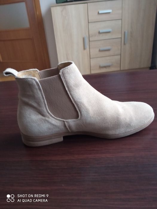 Wojas skórzane botki