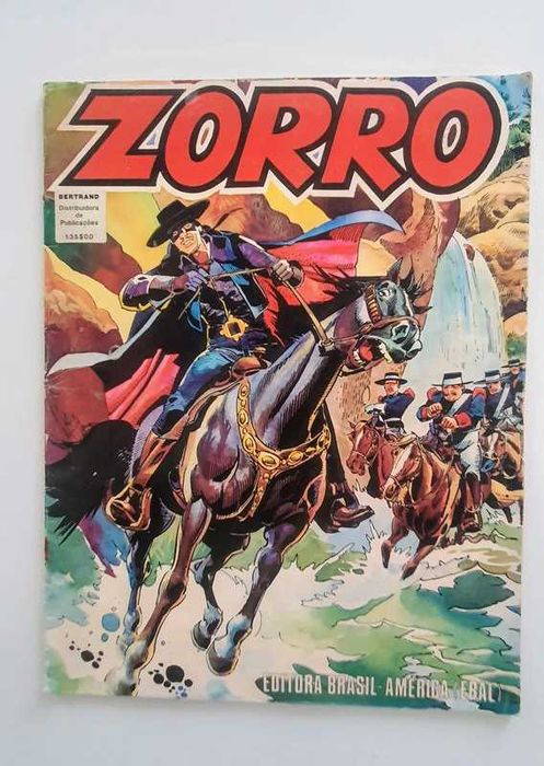 Zorro bertrand Ebal editora banda desenhada