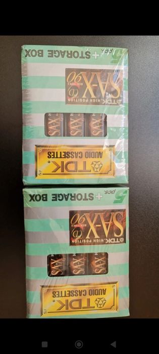 Cassetes TDK SA-X