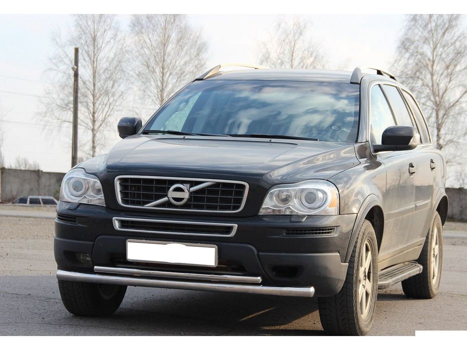 Volvo XC90 2002-2014 рр. Передній захист ST014 (нерж)