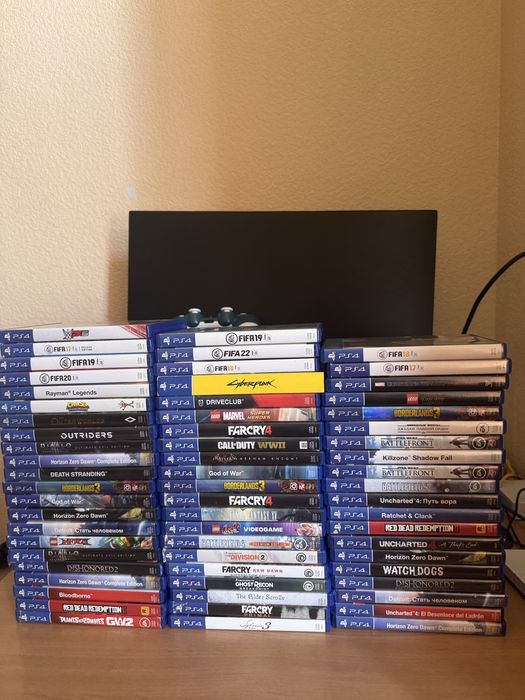 МАГАЗИН ОНЛАЙН, ГАРАНТІЯ Sony playstation 4 slim 500gb (є окремо диски та гемпади)