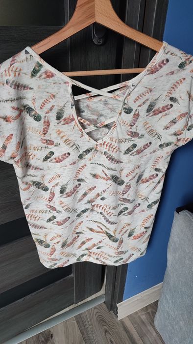 Bluzeczka w piórka S