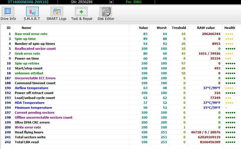 Жесткий диск Seagate IronWolf Pro, Exos X16 HDD 16TB 7200rpm