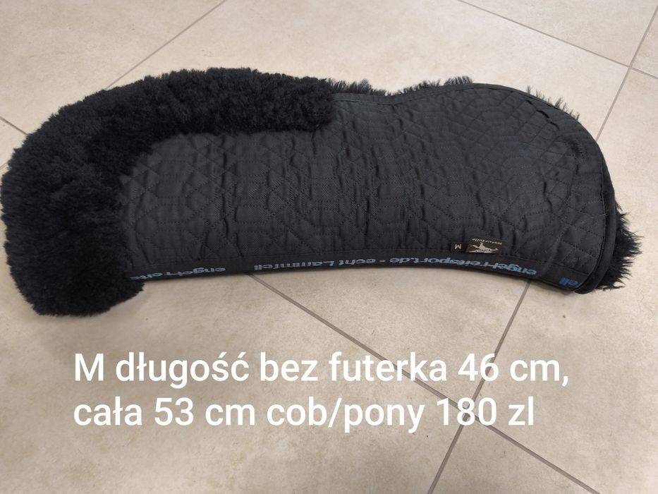 Podkładka pod siodło futro medyczne, owcze, HKM Mattes
