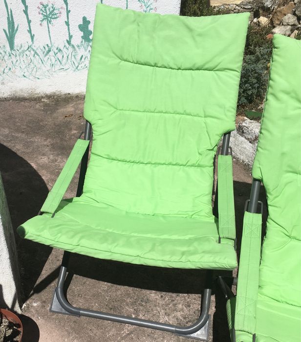Conjunto de 2 cadeiras de jardim