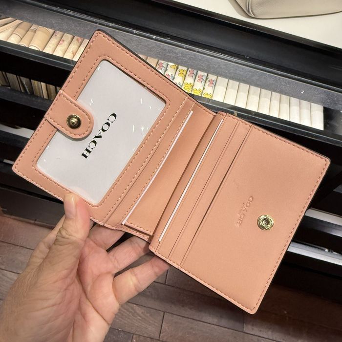 COACH Snap Wallet жіночий оригінальний гаманець коач женский кошелек