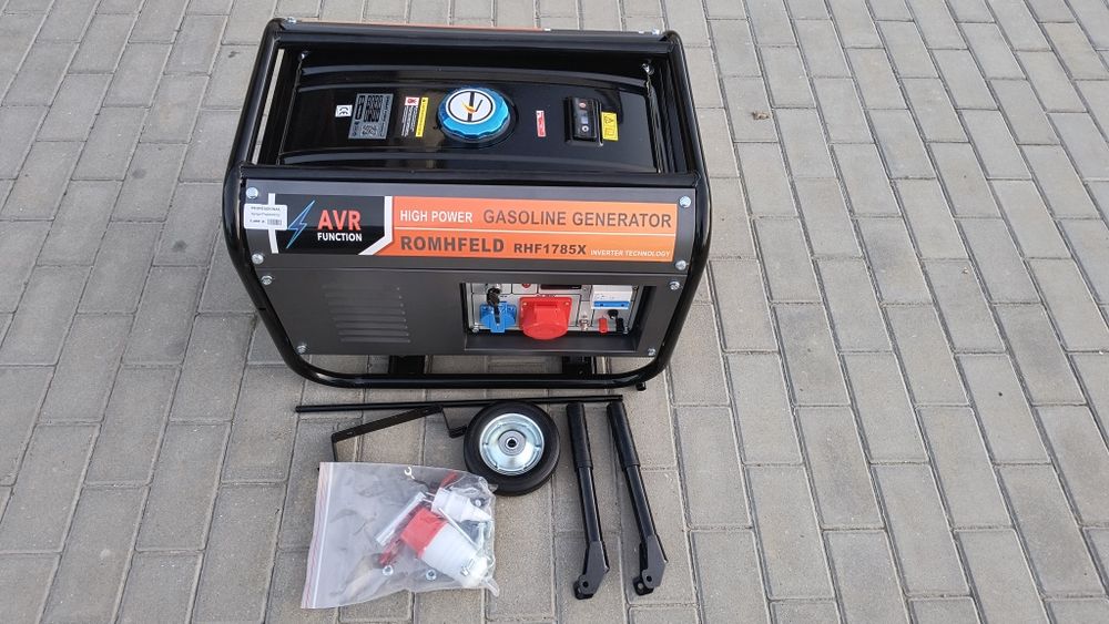 Agregat prądotwórczy 400v  7,1 KW  nowy nie używany  Romhfeld RHF1785X