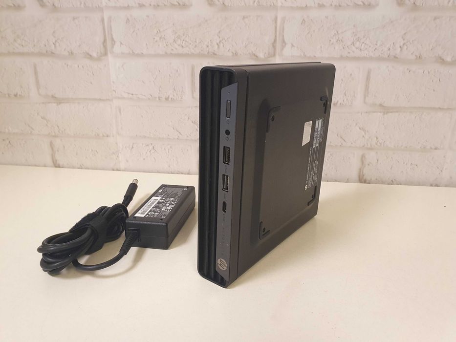 Мощный мини системный блок БУ для работы ∎ Неттоп HP EliteDesk 800 G6 ∎ Core i5-10500Т ∎ 16GB ОЗУ ∎ SSD-512GB ∎ Гарантия