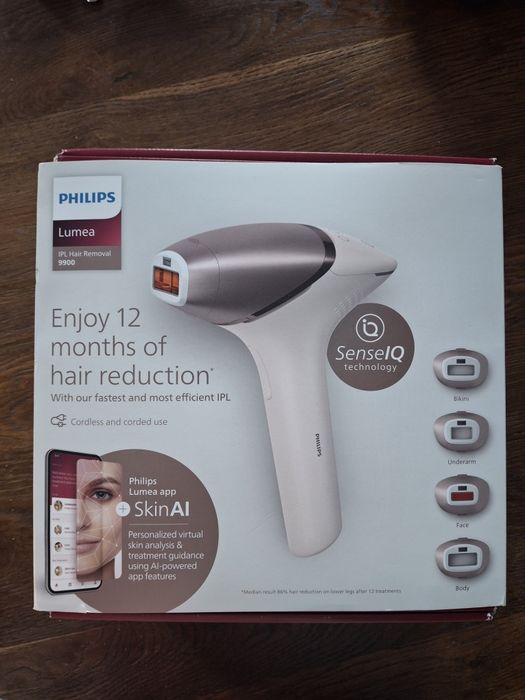 Depilator laserowy philips Lumea IPL 9900 BRI977