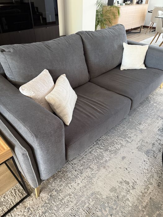 Sofa OKSOFAS Cinzento