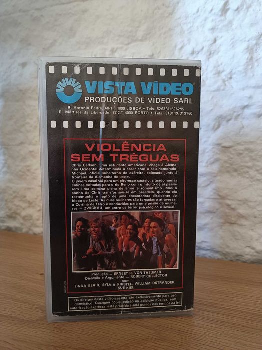 Filme VHS Violência Sem Tréguas (RED HEAT)