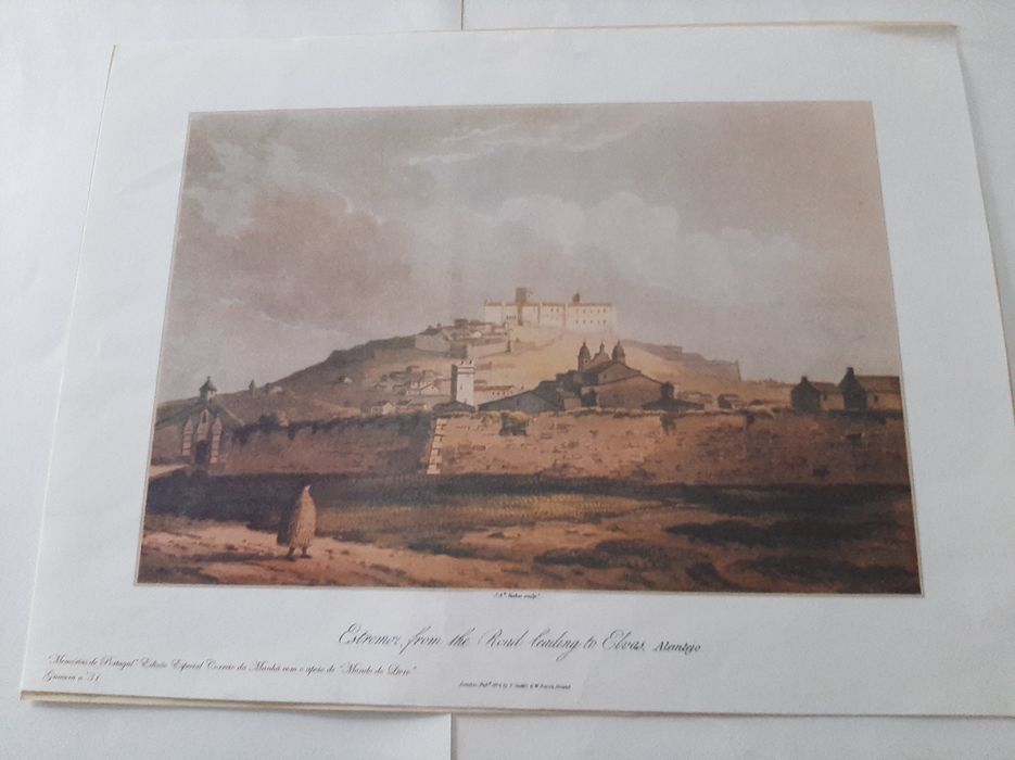 3 Gravuras de Cidades Históricas