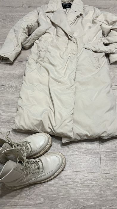 Пуховик/пальто Bershka теплий