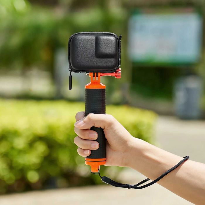 ETUI GoPro Hero 12-5 na wysięgnik z karabińczykiem