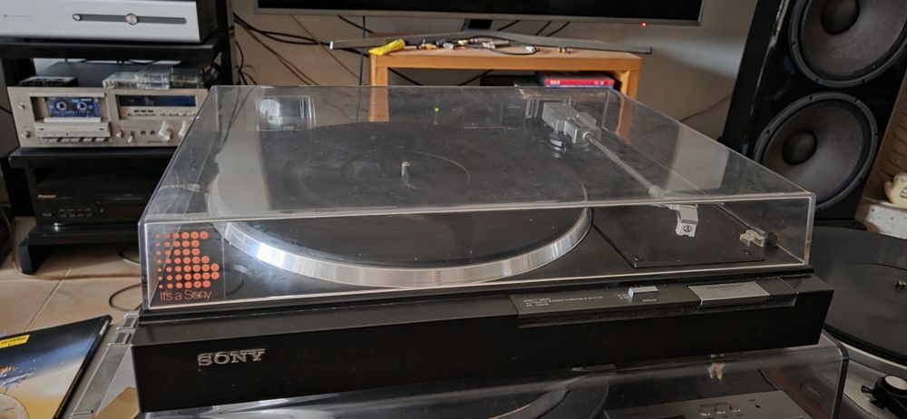 Gira-Discos Sony PS-LX210 Direct Drive
